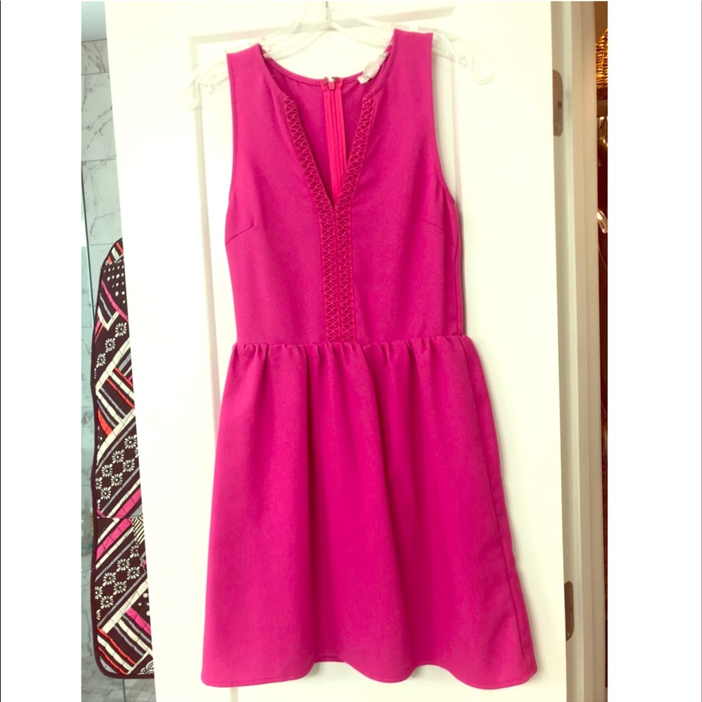 Bright Pink Love Riche Dress